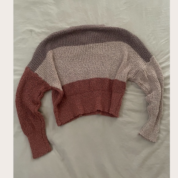 Landscape Mountain Boho Peasant Knit Hipster Hippie Chic Classy Winter Sweater - Picture 2 of 3